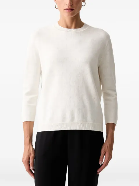 Joop! playera tejido en jacquard con mangas tres cuartos