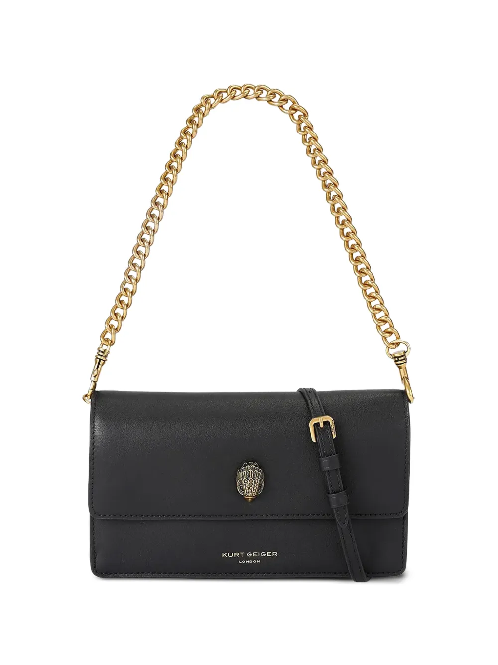 Kurt Geiger London Shoreditch soft small crossbody bag - Schwarz