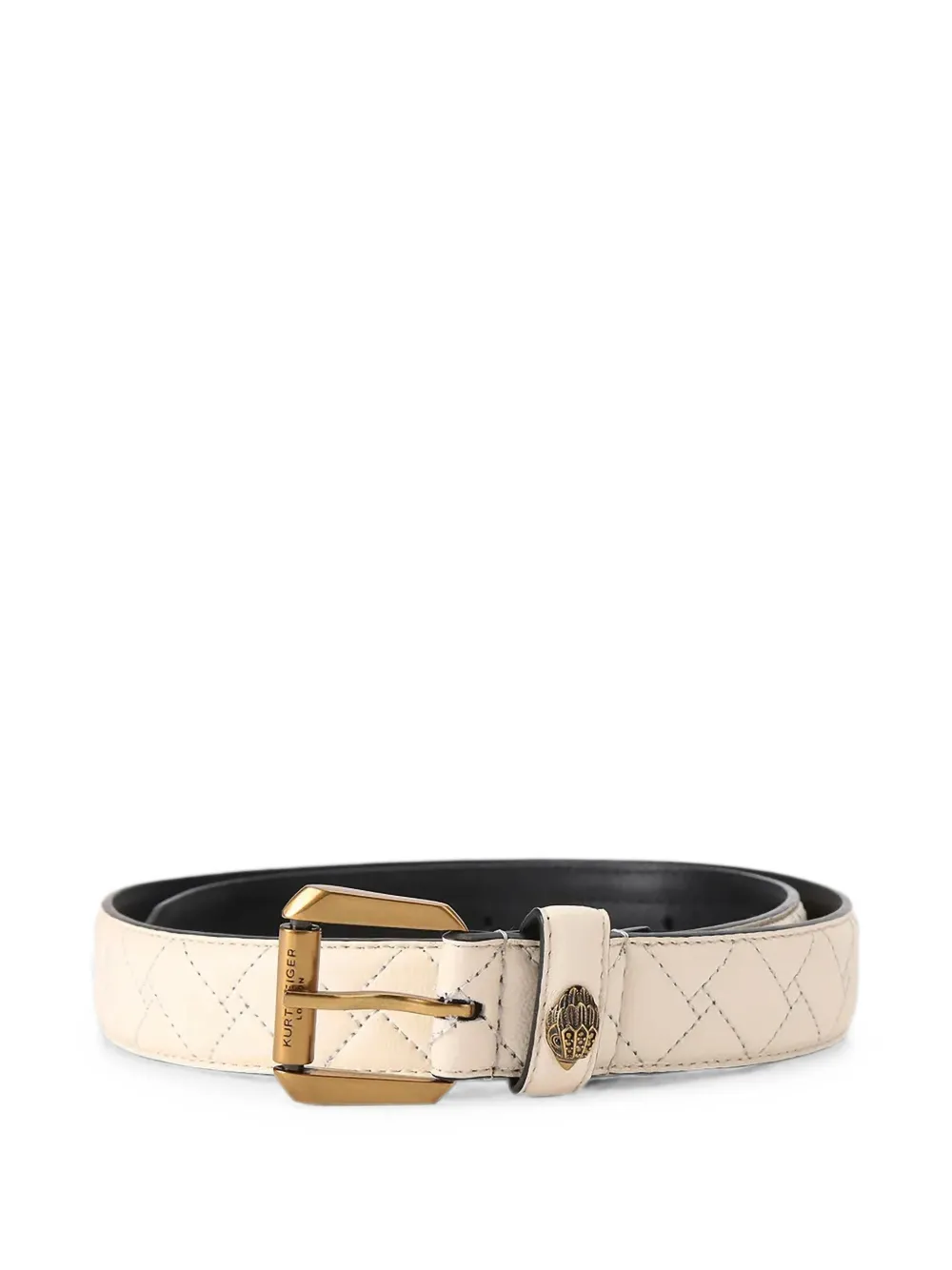 Kurt Geiger London quilted Eagle-head belt - Toni neutri