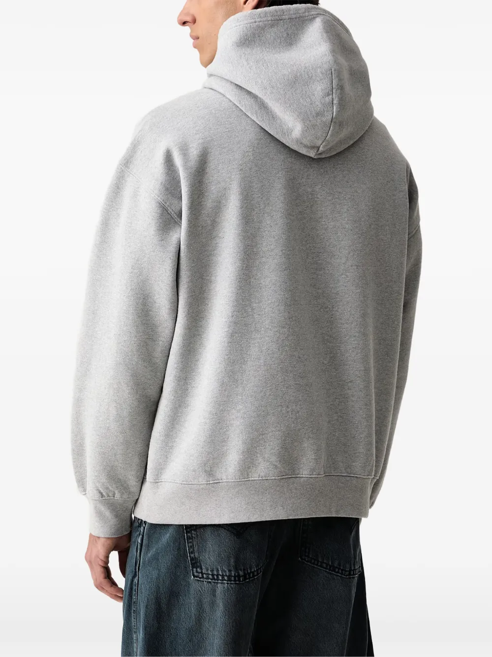 Levi's Workwear hoodie met buidelzak en logo-patch Grijs
