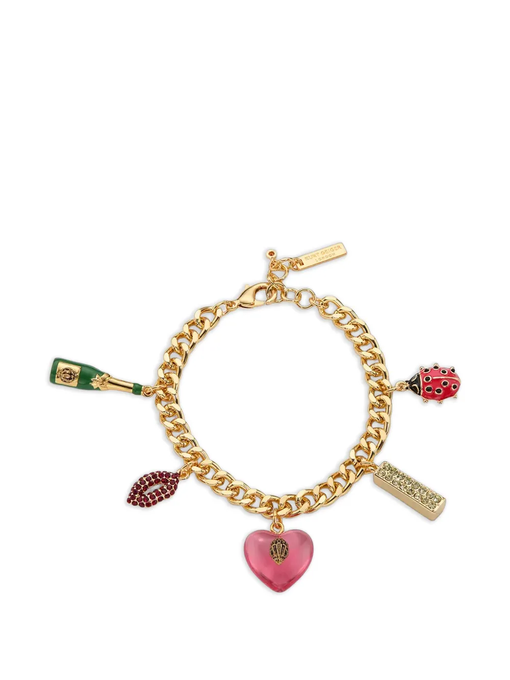 Kurt Geiger London Novelty charm bracelet - Gold