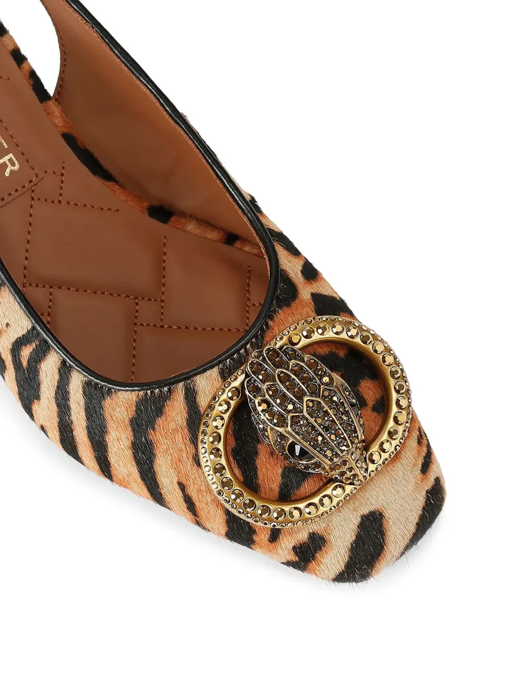 Kurt Geiger London Chelsea block slingback heels Bruin