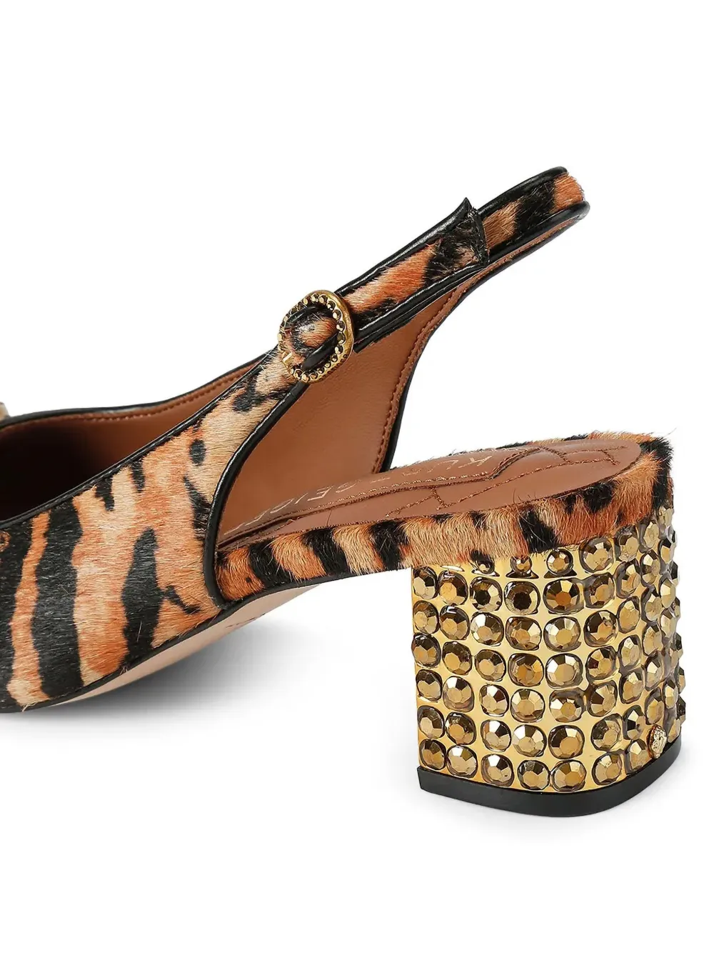 Kurt Geiger London Chelsea block slingback heels Bruin