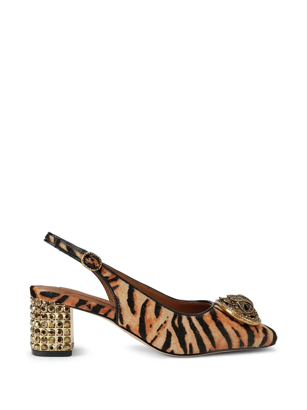 Kurt Geiger London Chelsea block slingback heels Bruin