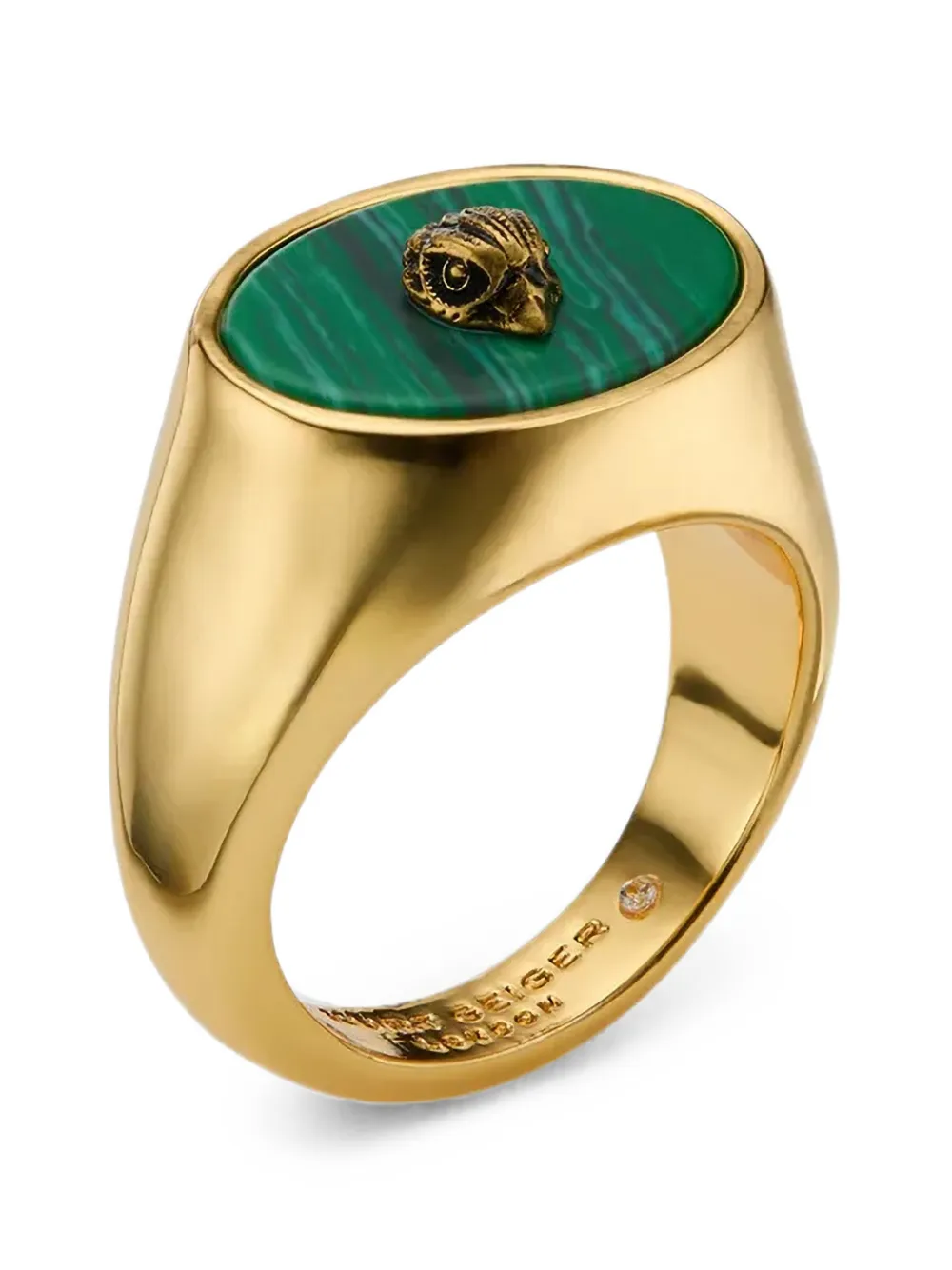 Kurt Geiger London Eagle signet ring - Gold