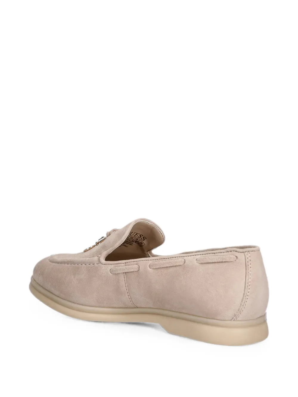 GUESS USA Aryanai suede loafers Beige