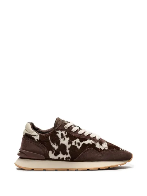 Hoff City cow-print panelled sneakers