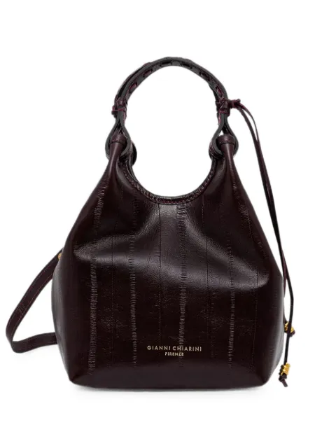GIANNI CHIARINI small Dua leather shoulder bag