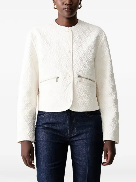 GUESS USA logo quilted jacket