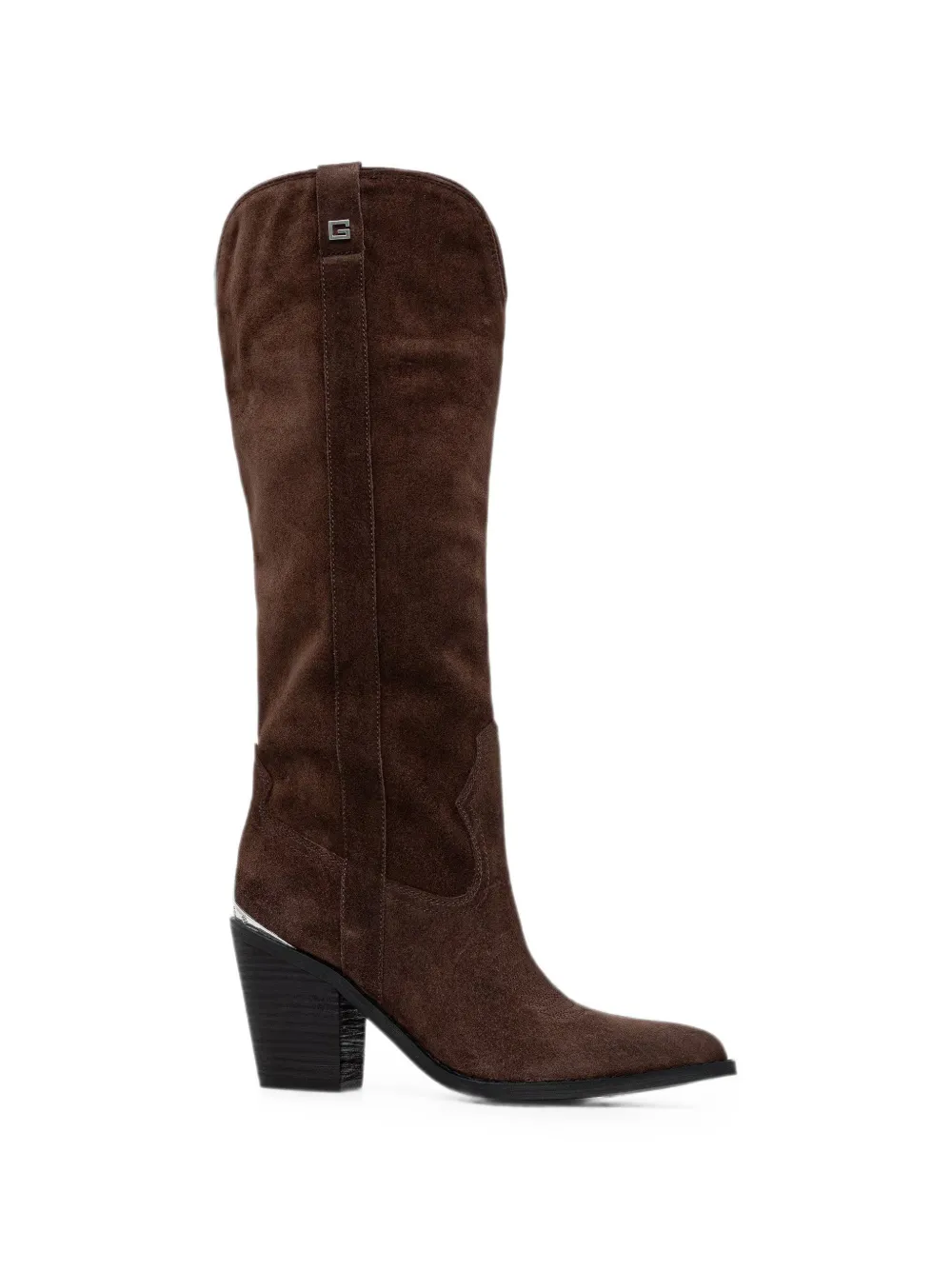 GUESS USA Sashan suede boots - Marrone