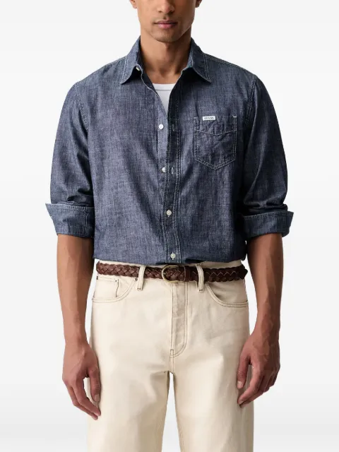 GUESS USA button-down chest-pocket shirt