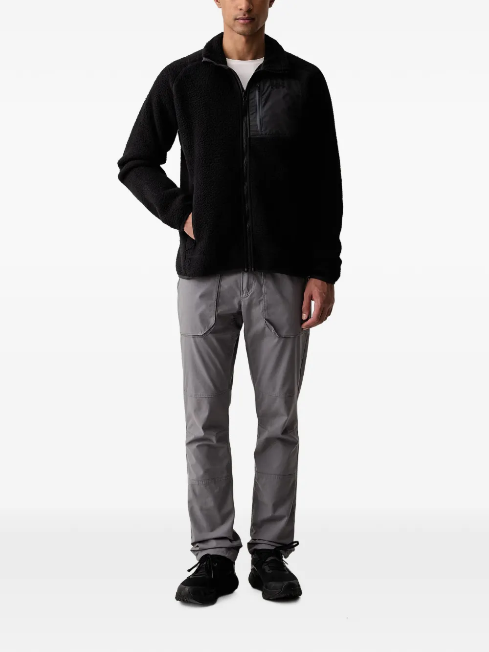 Helly Hansen Panorama fleece sweater met rits Zwart
