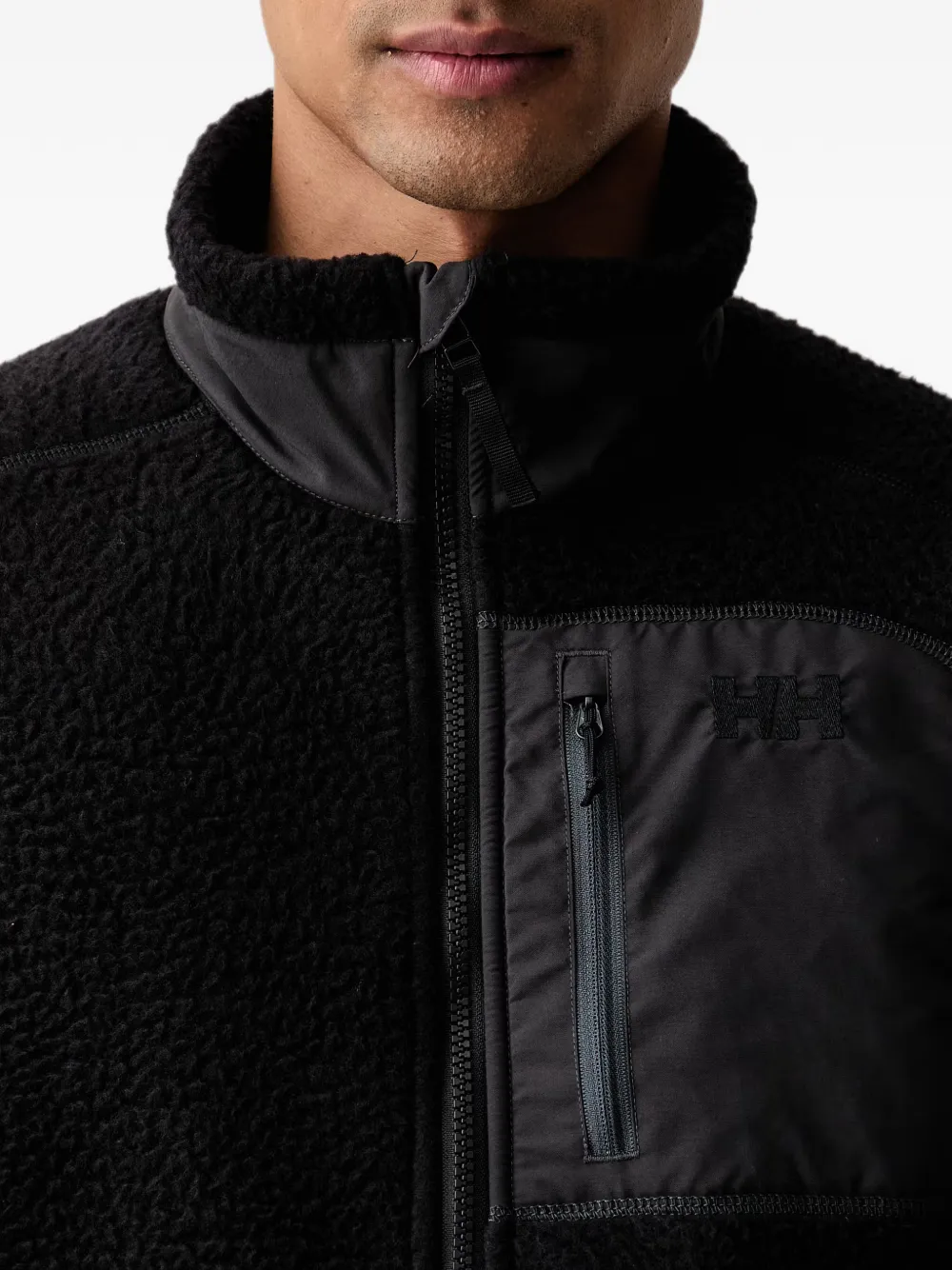 Helly Hansen Panorama fleece sweater met rits Zwart