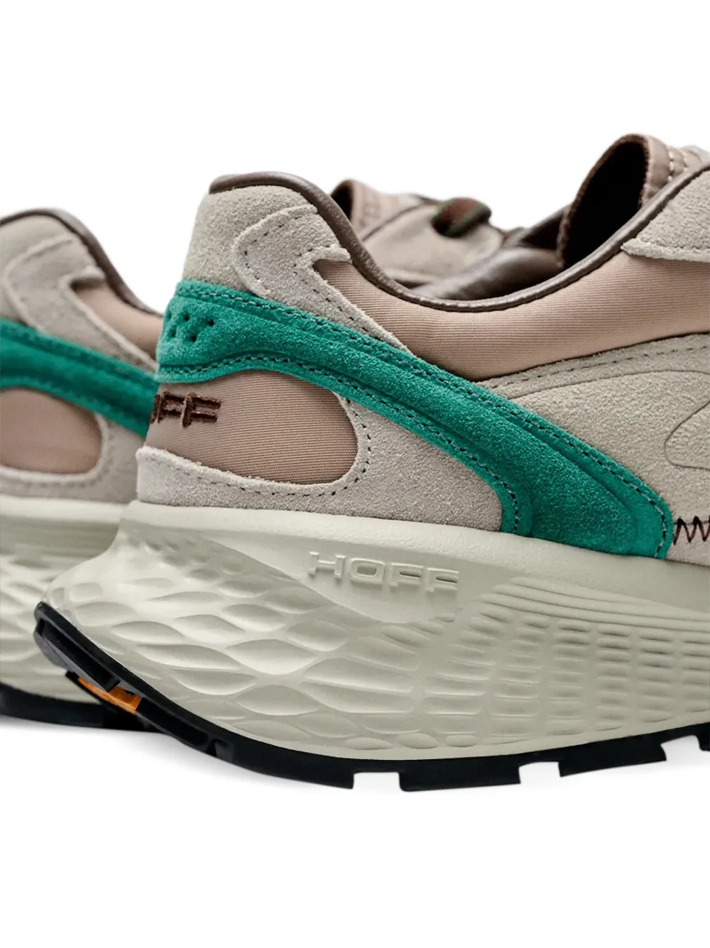 Hoff City MKII sneakers met suède vlakken Beige
