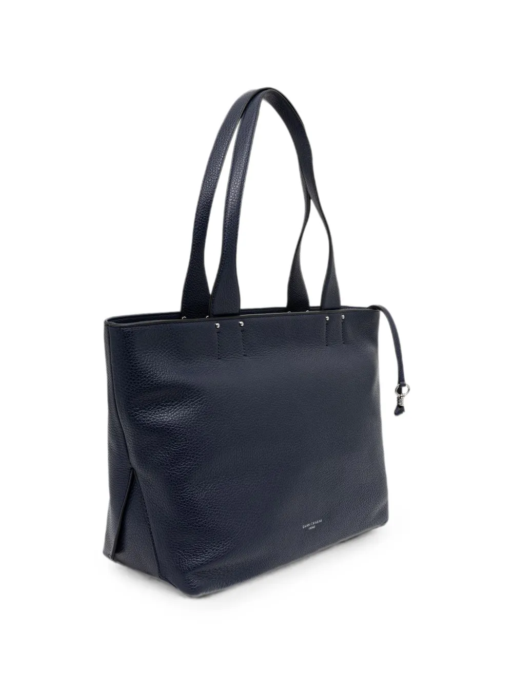 GIANNI CHIARINI Barbara leren shopper Blauw