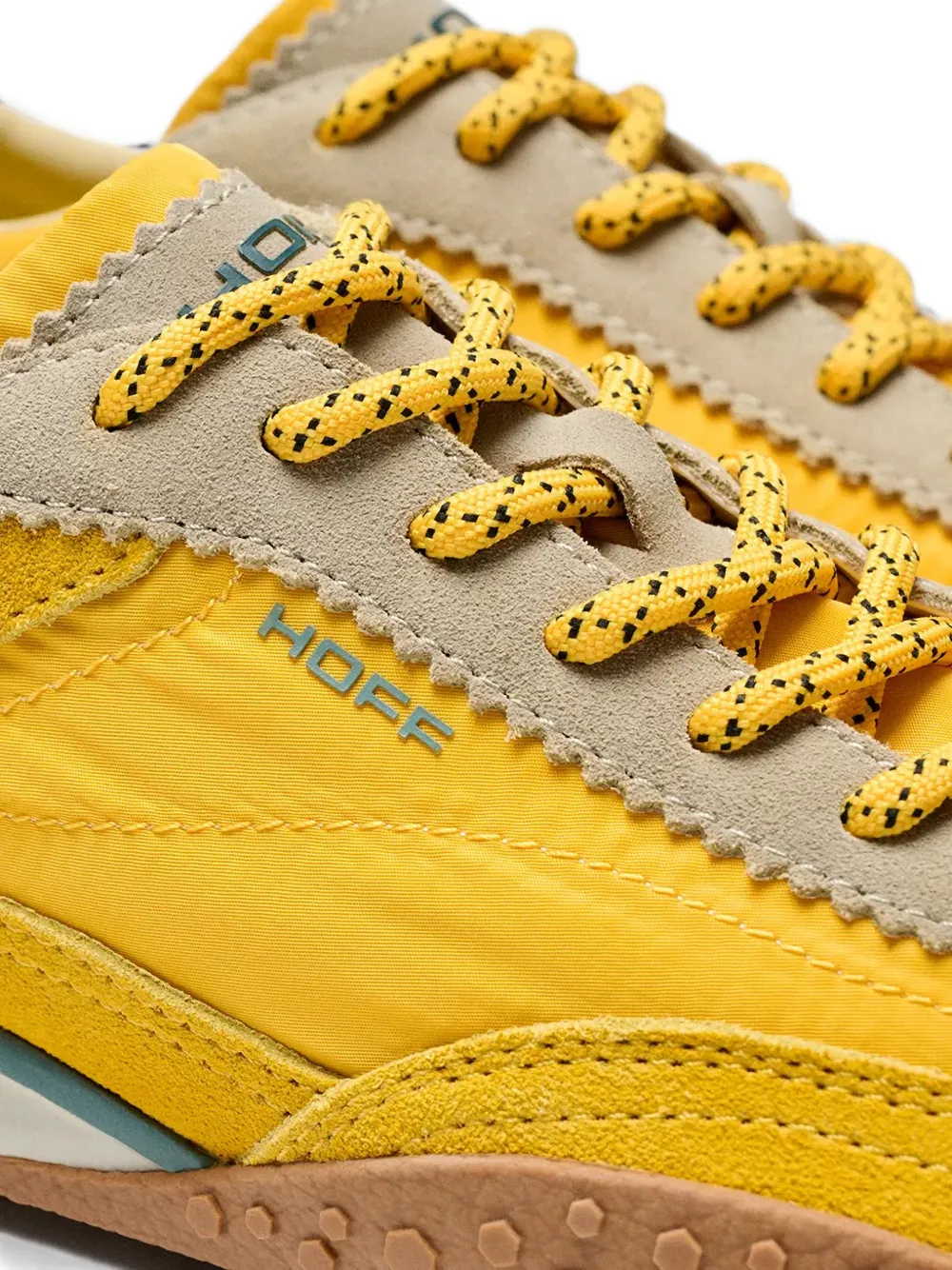 Hoff Bridge MKII sneakers met suède vlakken Geel