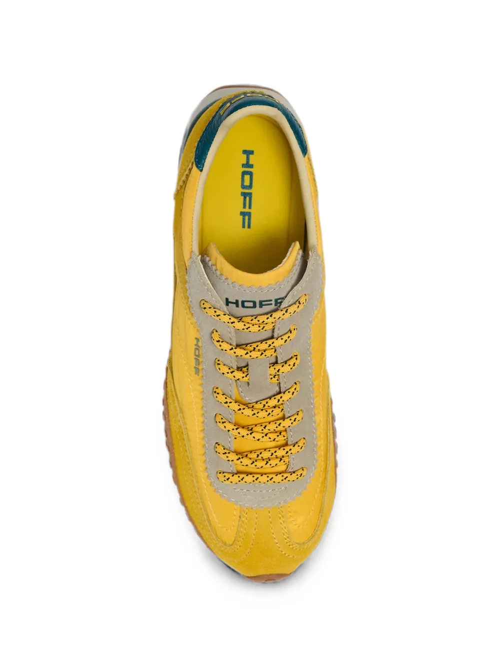 Hoff Bridge MKII sneakers met suède vlakken Geel