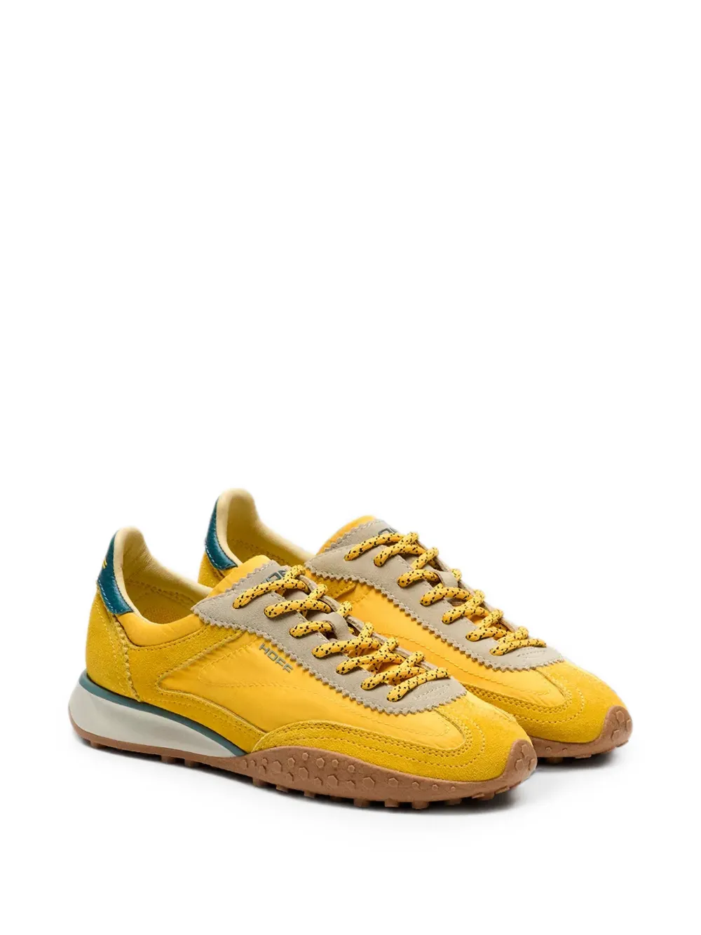 Hoff Bridge MKII sneakers met suède vlakken Geel
