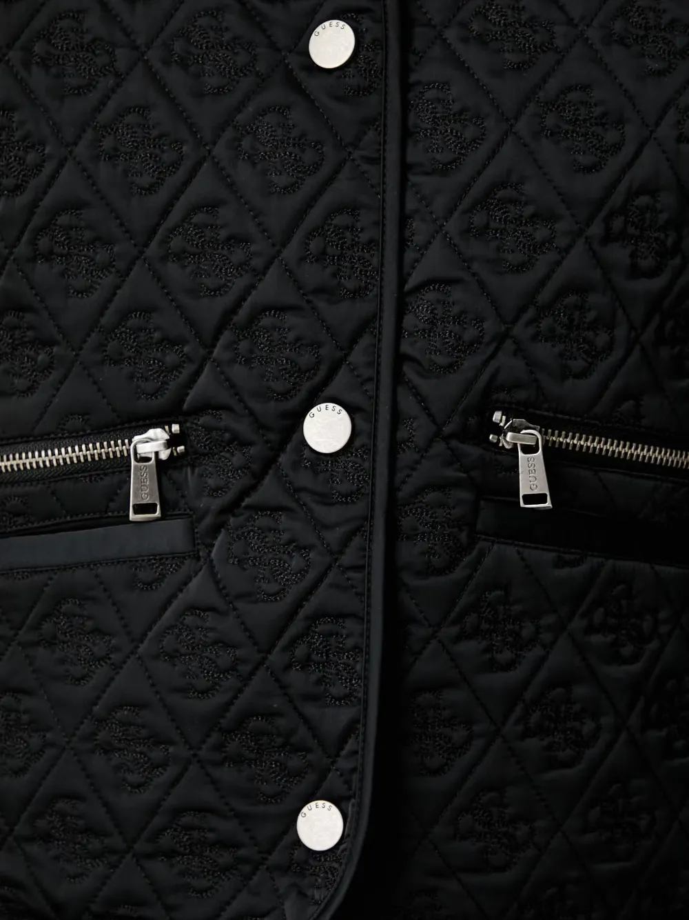 GUESS USA Jack met logo Zwart