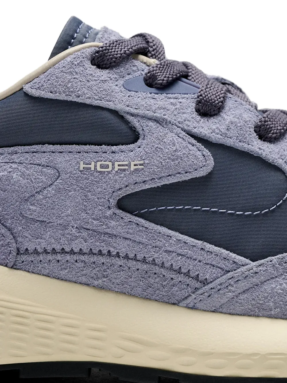 Hoff City sneakers met suède vlakken Blauw