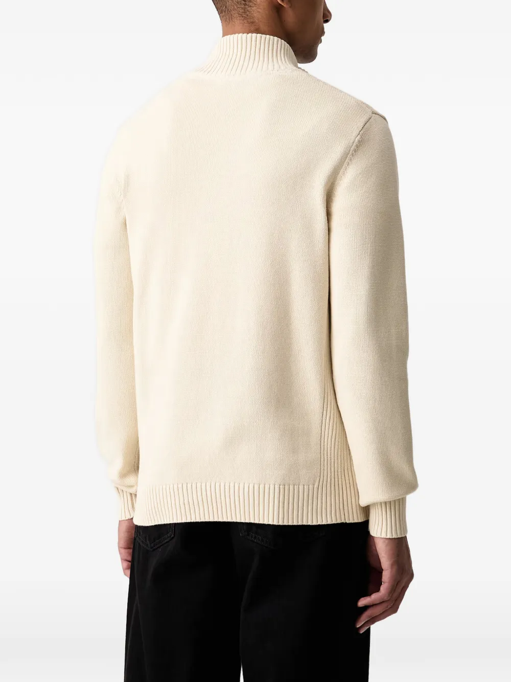 Helly Hansen Smoegen trui met kwartrits Beige