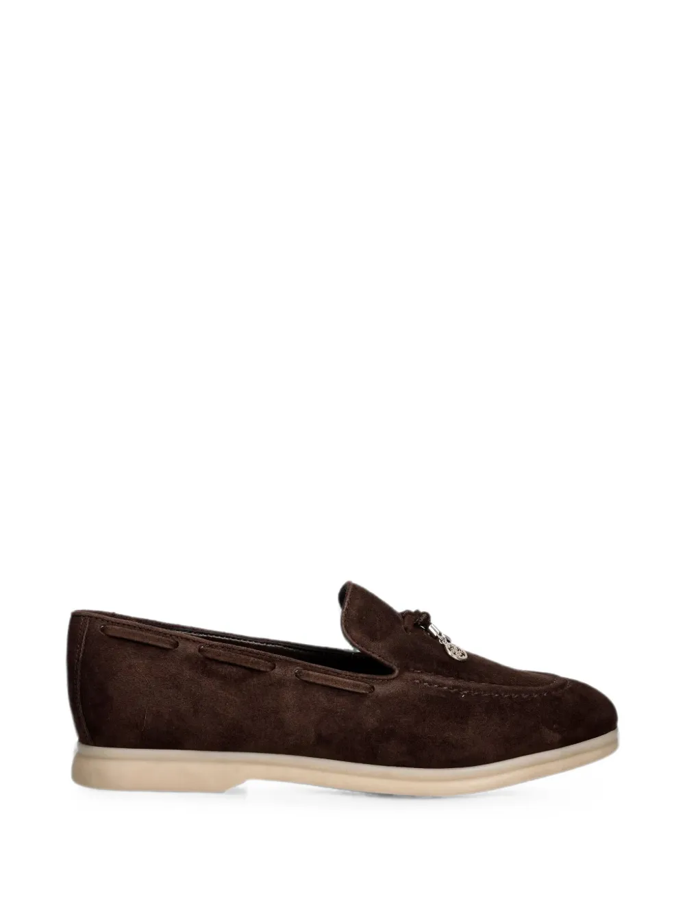 GUESS USA Aryanai suède loafers Bruin