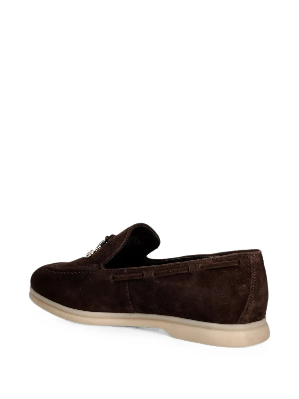 GUESS USA Aryanai suède loafers Bruin