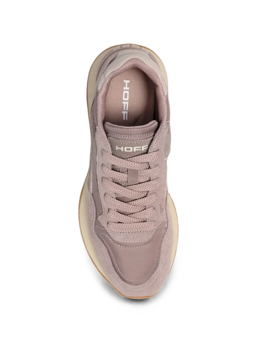 Hoff City sneakers met suède vlakken Roze