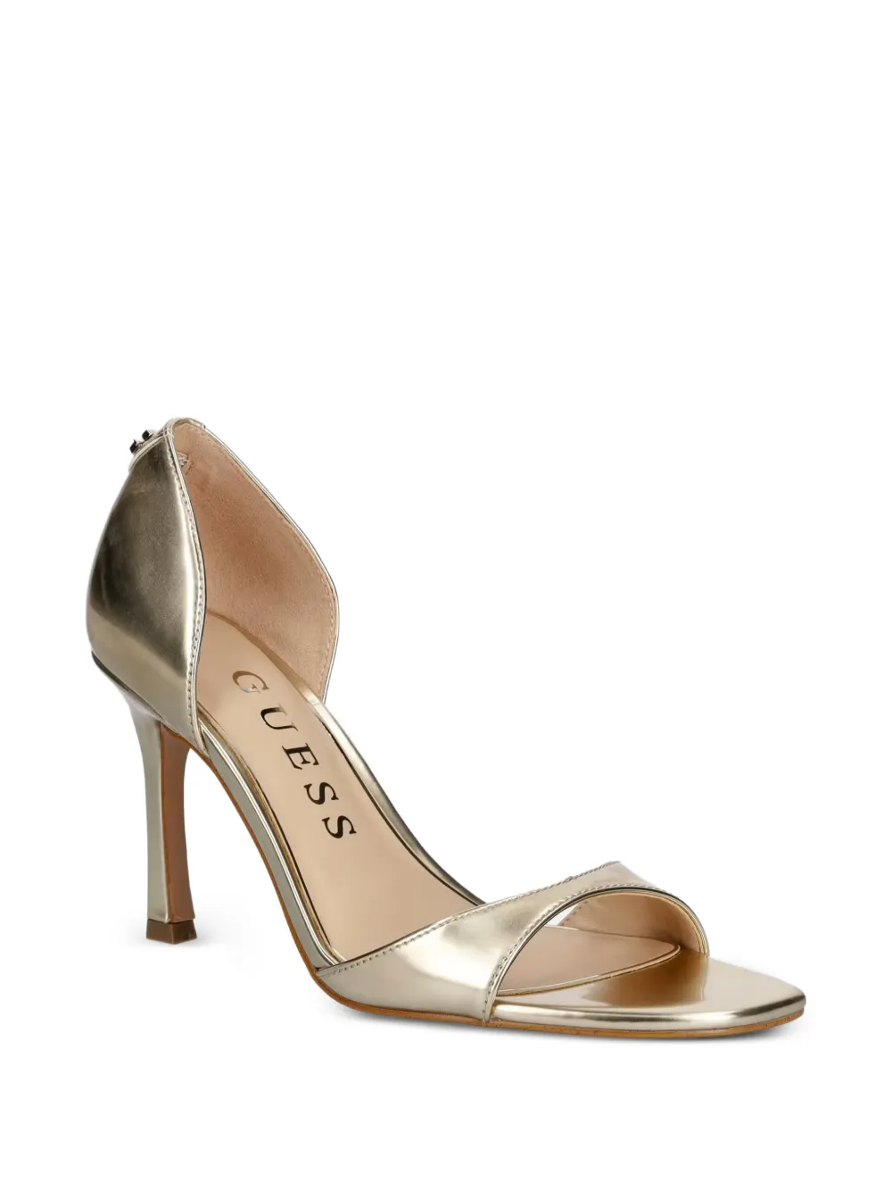 GUESS USA Kalico gelamineerde sandalen Goud