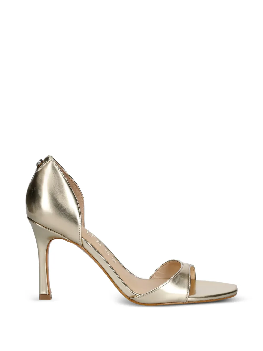 GUESS USA Kalico gelamineerde sandalen Goud