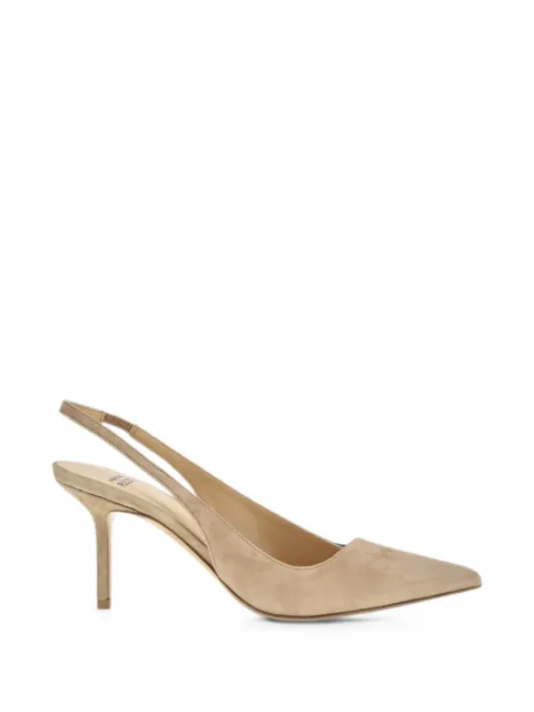 Francesco Russo Spitze Slingback-Pumps