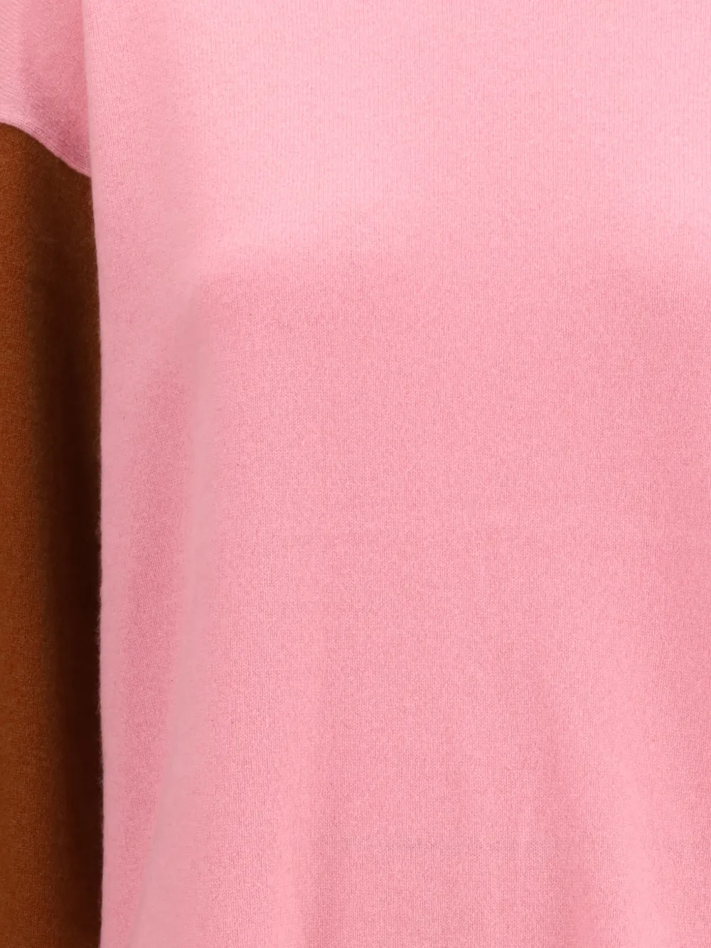 Guest In Residence Baseball oversized kasjmier trui Roze