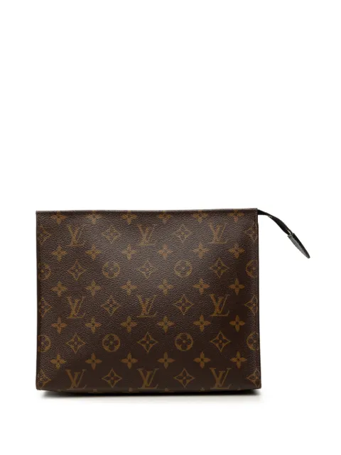 Louis Vuitton Pre-Owned 2021-2026 Monogram Toiletry Pouch 26 clutch bag