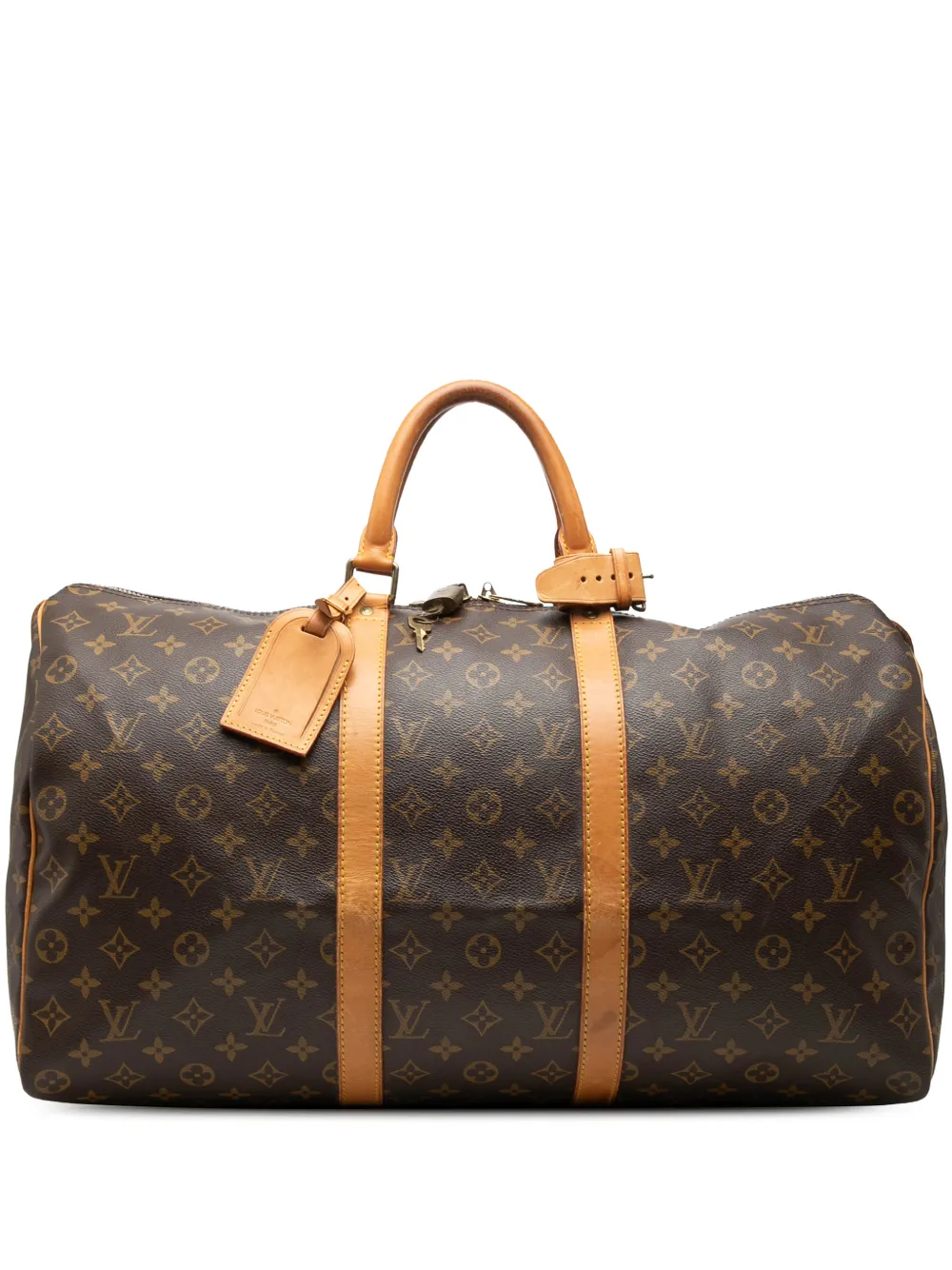 Louis Vuitton Pre-Owned 1991 Monogram Keepall 50 travel bag - Braun