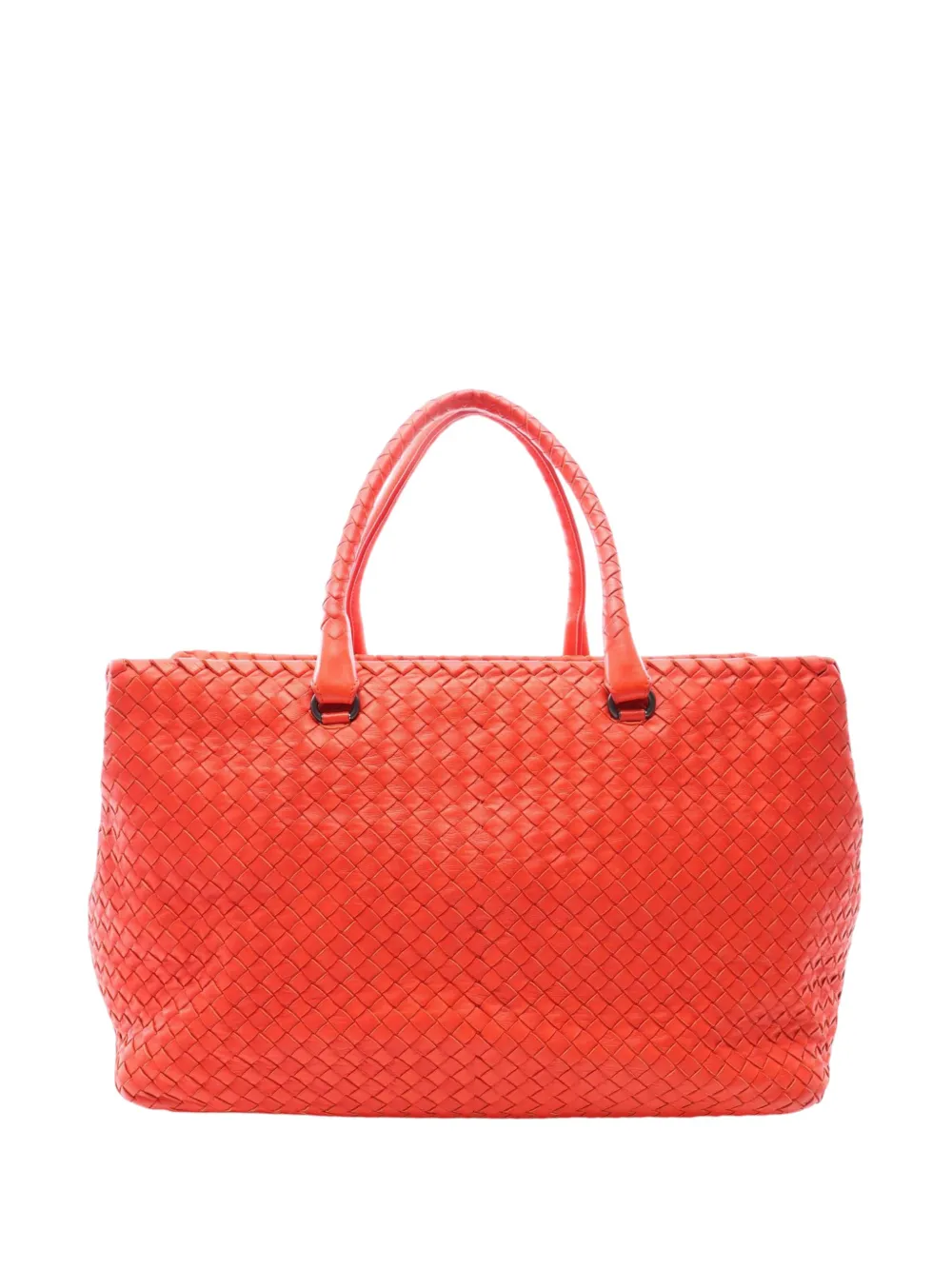 Bottega Veneta Pre-Owned 2010-2026 Nappa Intrecciato tote bag - Rot