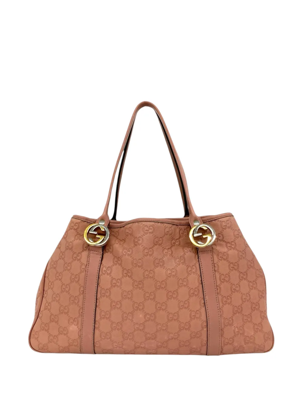 Gucci Pre-Owned 2000-2015 Guccissima Twins tote bag - Rosa