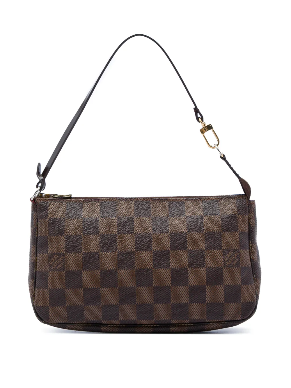 Louis Vuitton Pre-Owned 2012 Damier Ebene Pochette Accessoires shoulder bag - Braun