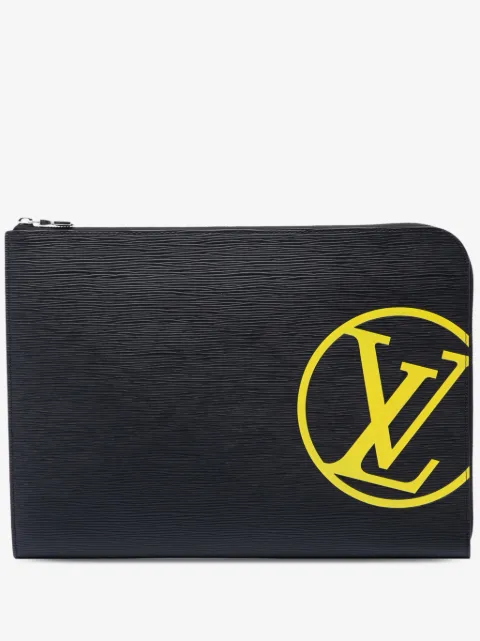 Louis Vuitton Pre-Owned 2019 Epi Initials Circle Pochette Jour GM clutch bag