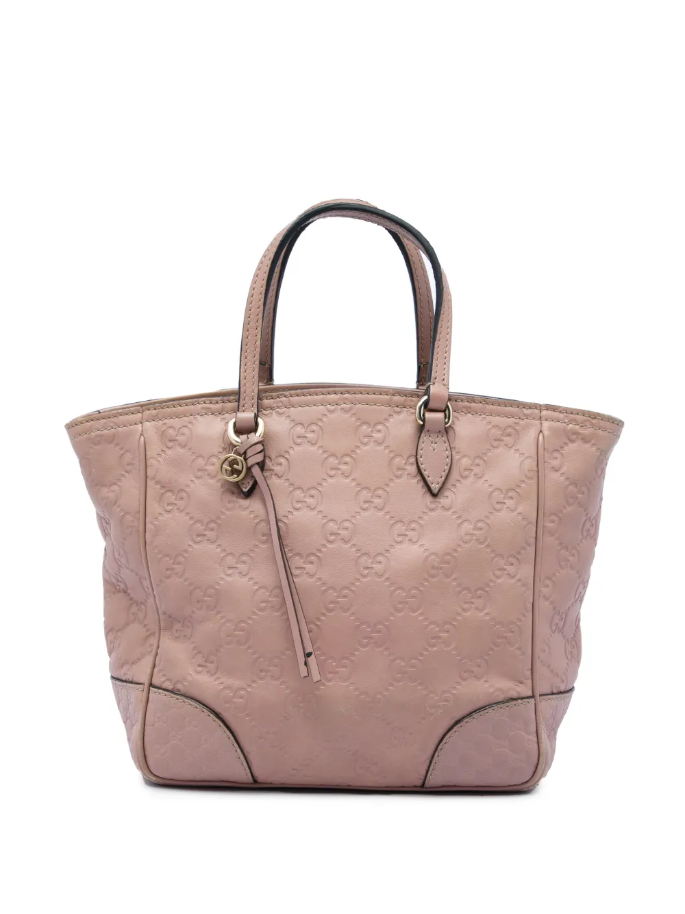Gucci Pre-Owned 2016-2026 Small Guccissima Bree satchel - Rosa
