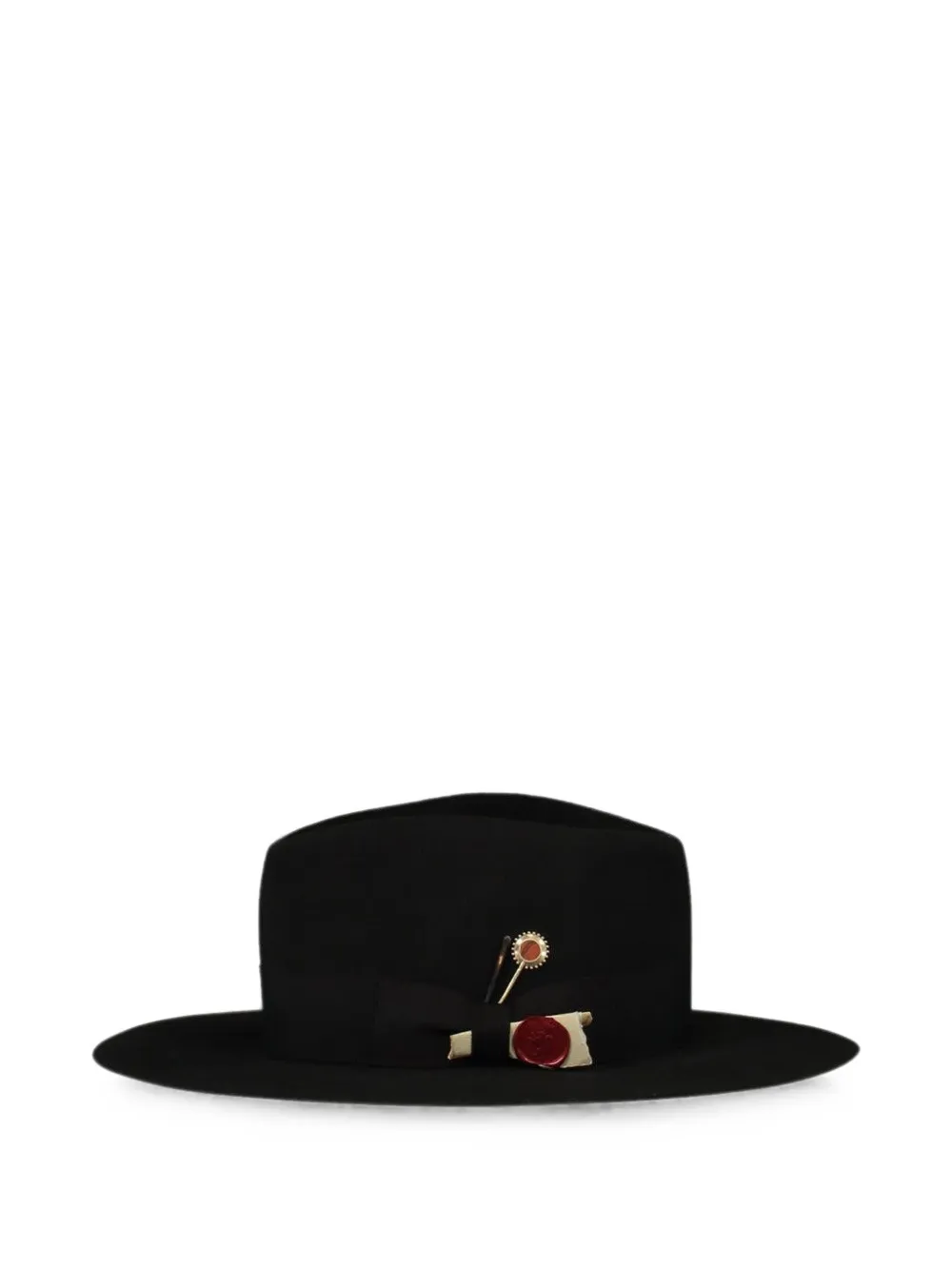 Nick Fouquet Noir D' Ivoire hat - Nero