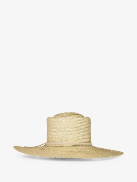 Eleventy wide-brim straw hat