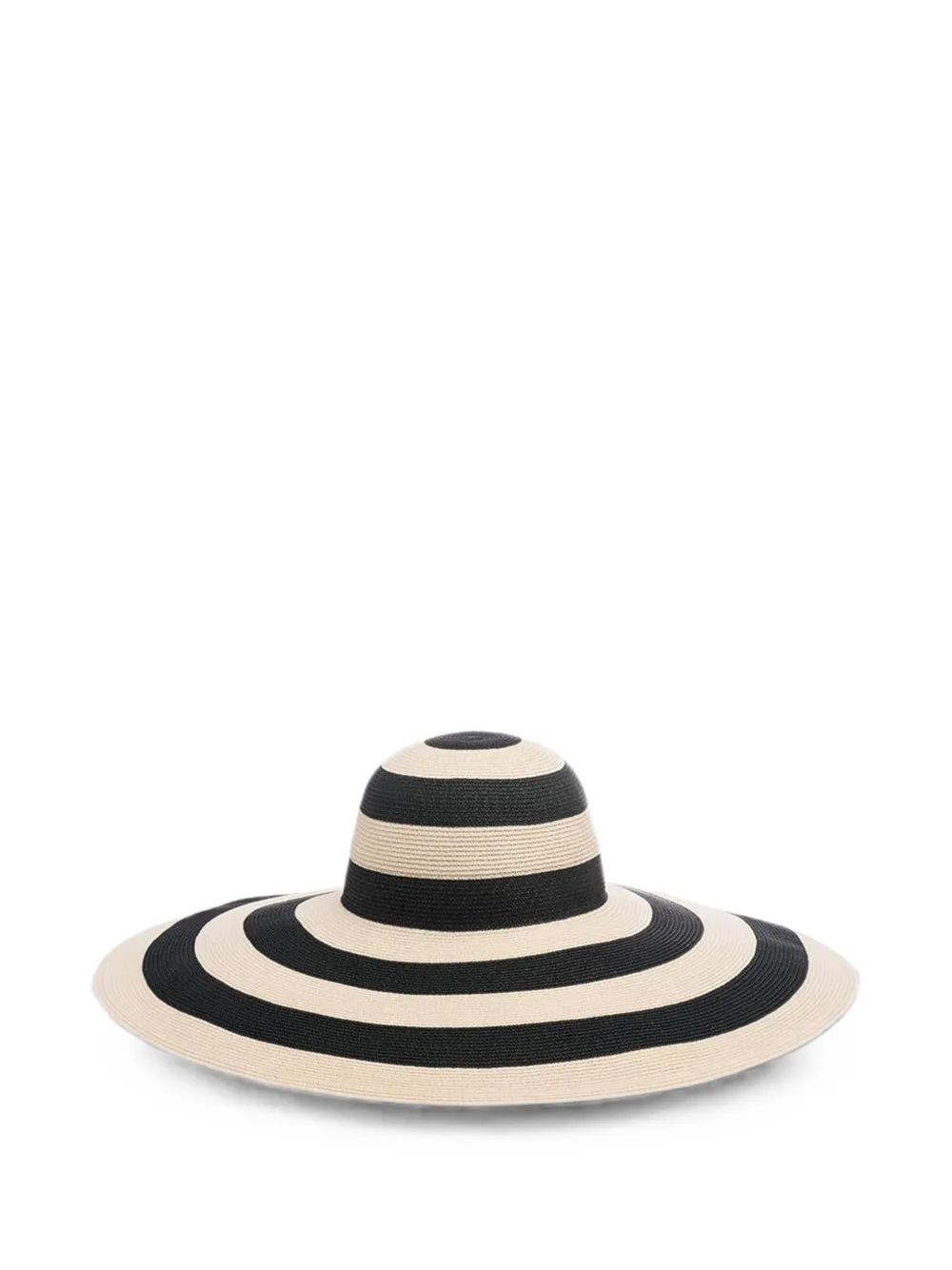 Eugenia Kim Toyo striped wide-brim sun hat - Toni neutri