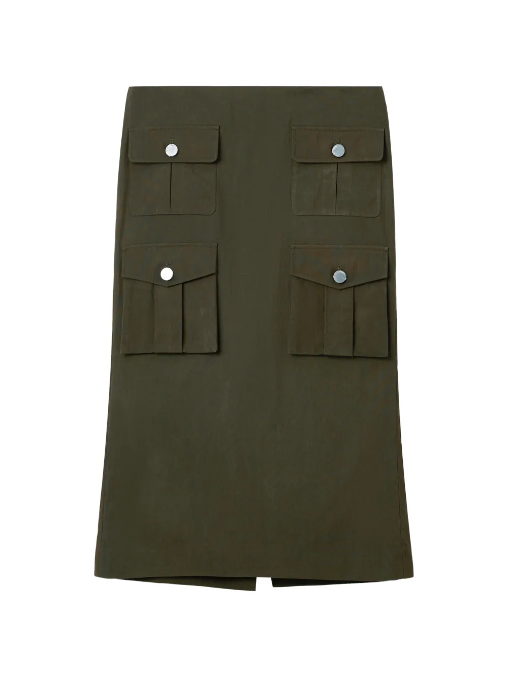 SHUSHU/TONG Gonna midi cargo - Verde