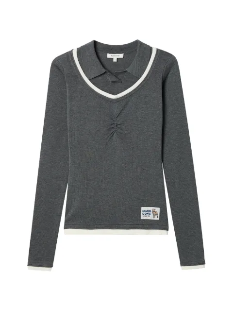 MARKGONG set de camiseta con cuello de playera tipo polo y playera