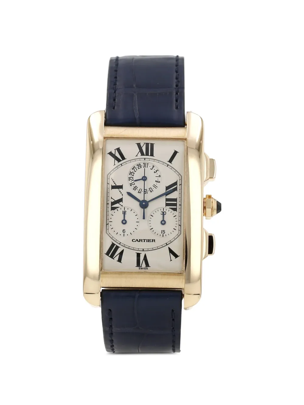 Cartier 2000s Tank Américaine 45mm watch - Nude
