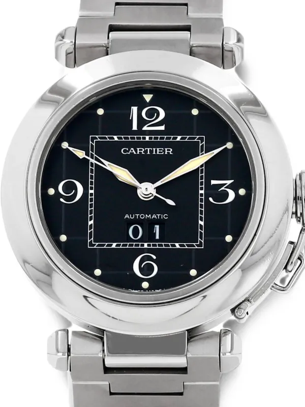 Cartier 1990 Pasha C 35mm Watch | Black | FARFETCH