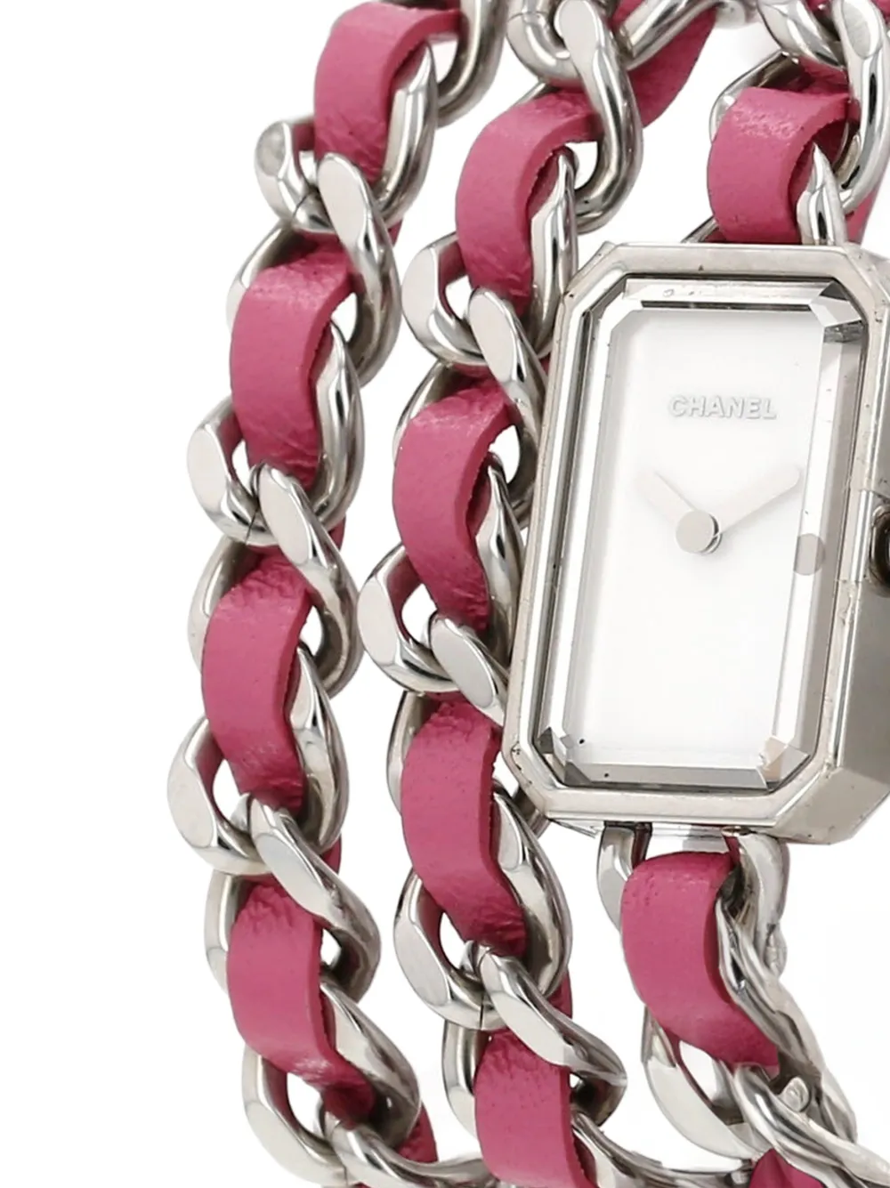 Chanel Pre-owned 2000 Première Rock 24mm Watch in White, view 3