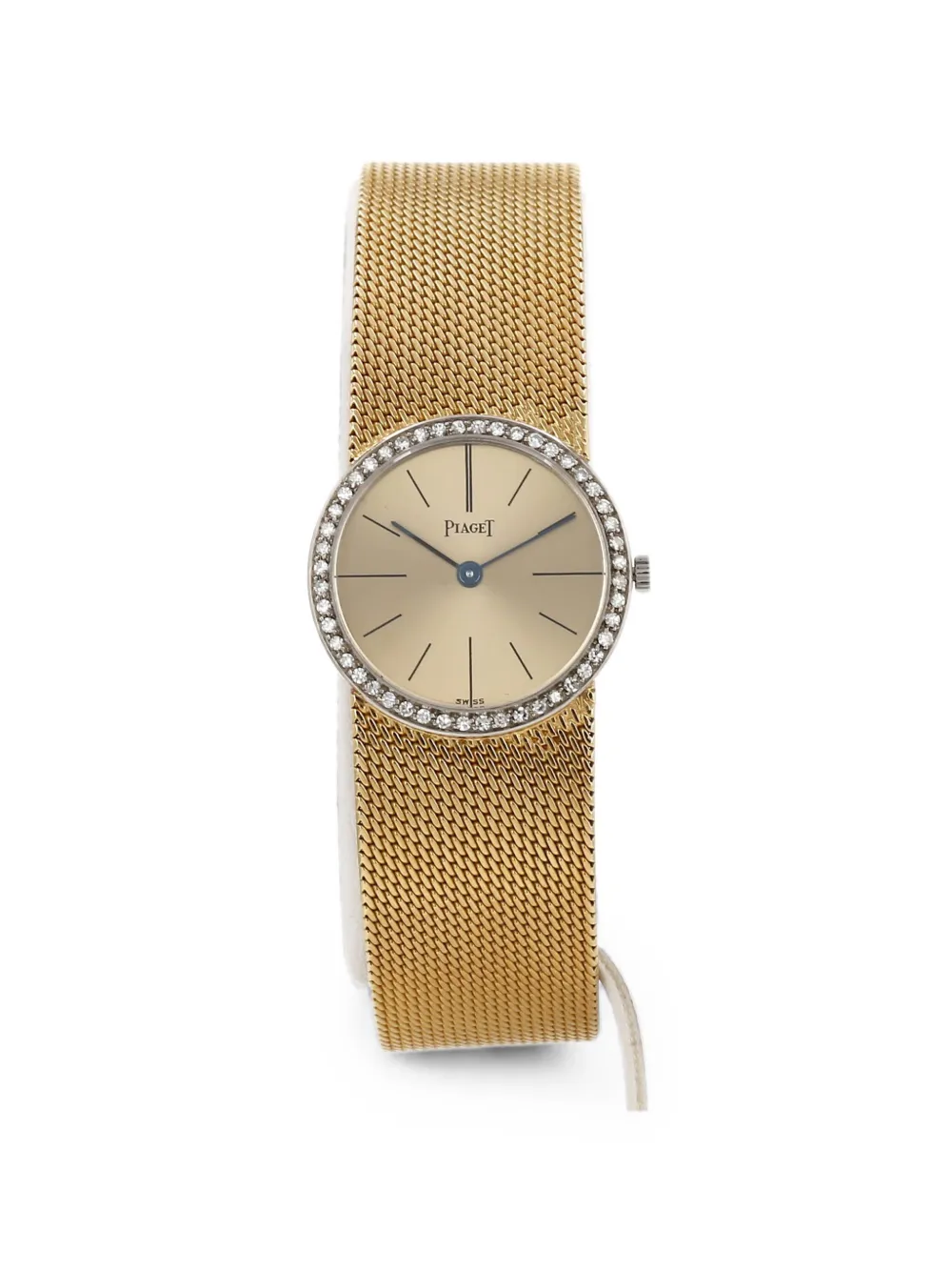 Piaget 1970 diamond-set braided 24mm watch - Oro