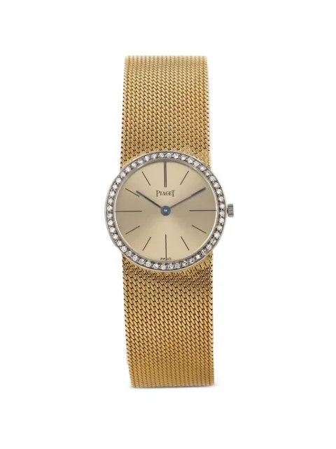 Piaget 1970 diamond-set braided 24mm watch
