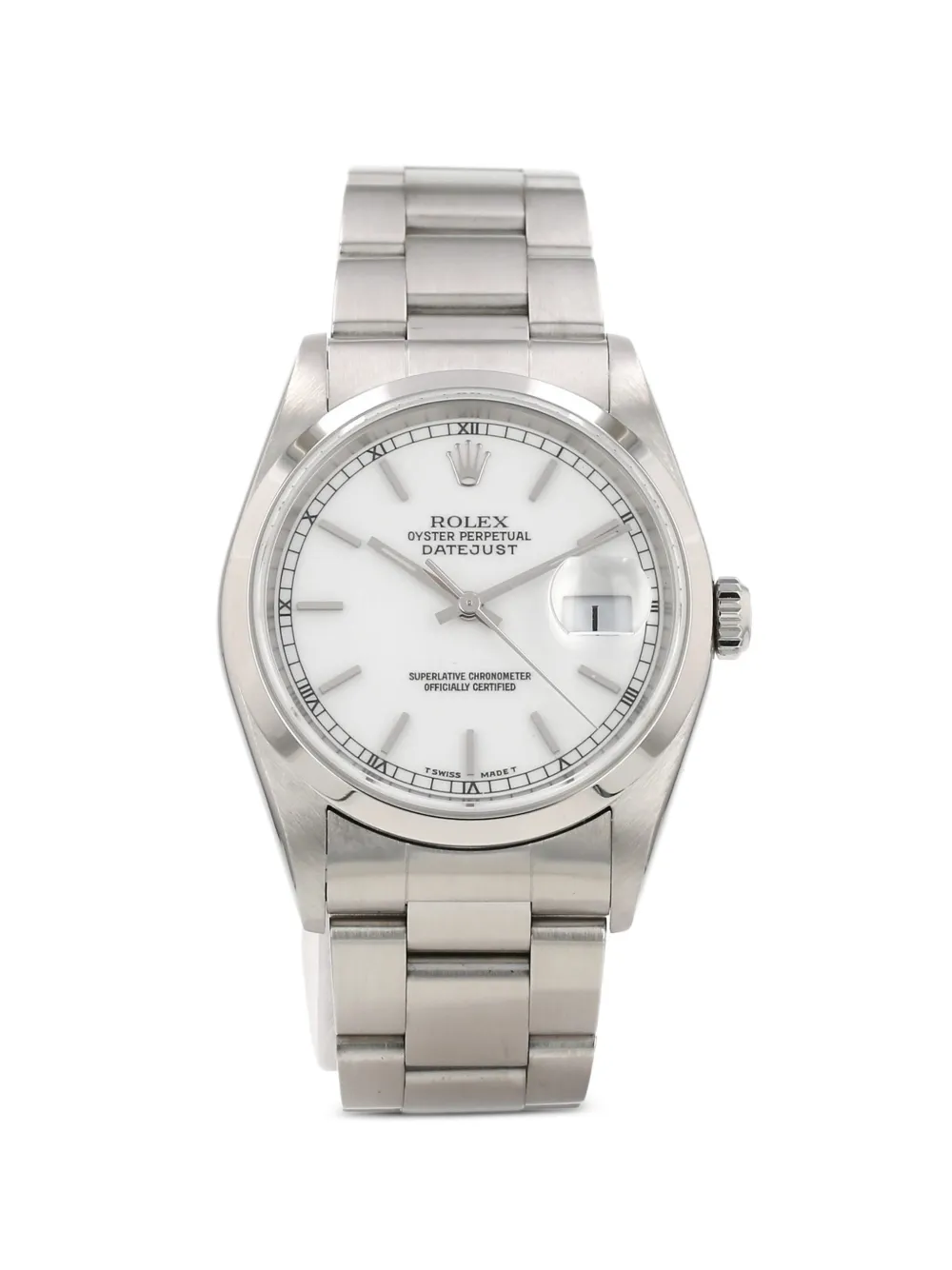 Rolex 1998 Datejust Oyster 36mm watch - Bianco